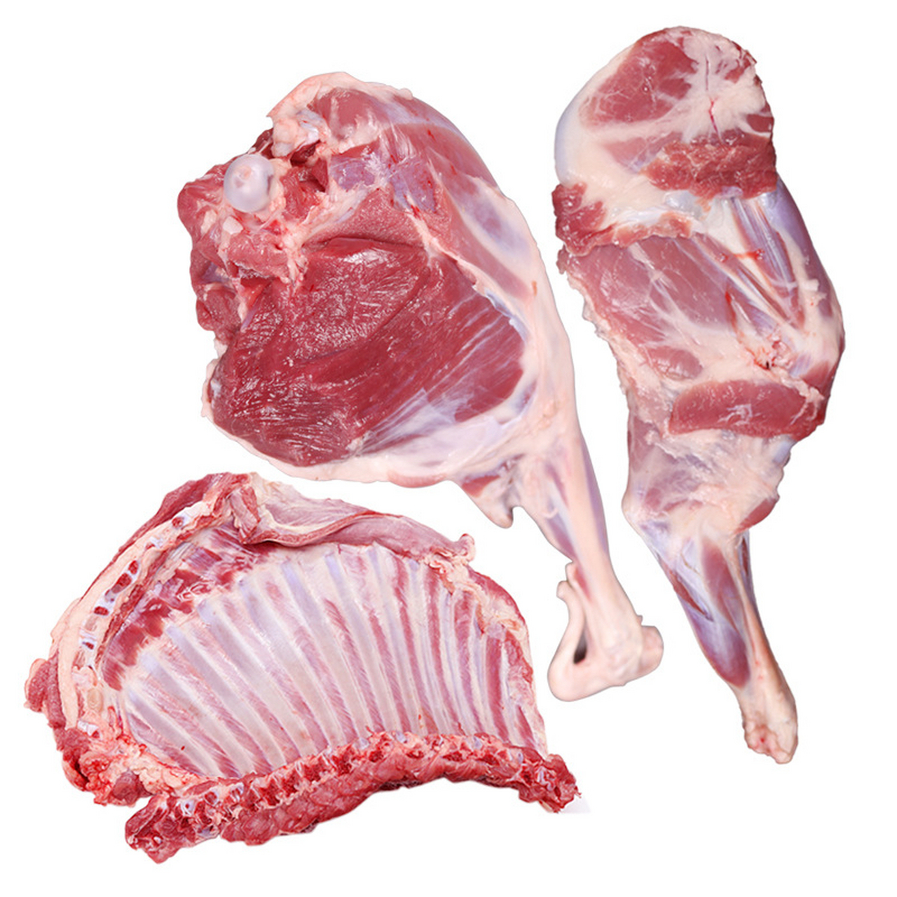 黄鹿子羊肉,精选分装 5斤起发 无边角,无油,无育肥,无杂质羊排,羊腿