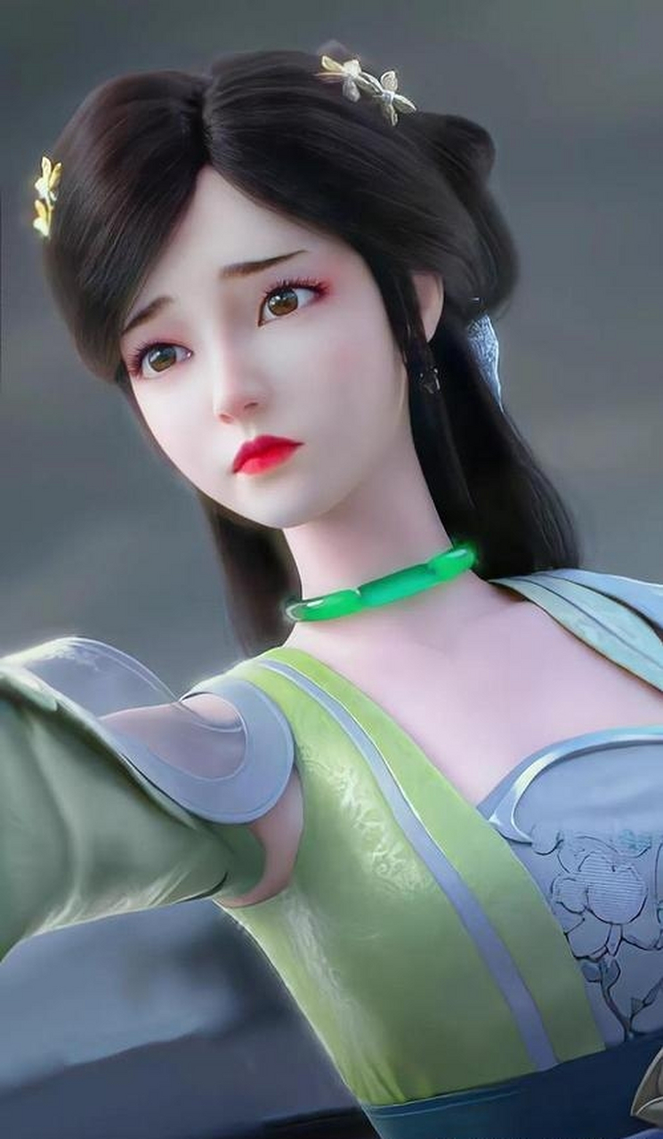 完美世界阿蛮是谁的心肝宝贝呢,这也是妥妥的国漫美人呢.#国产动漫