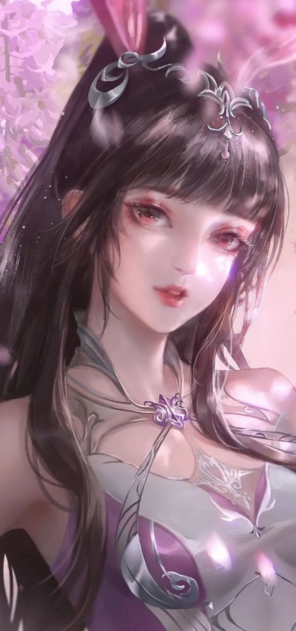 从漫画里面走出来的小舞画风唯美古风造型,是人间理想的仙女还是三哥
