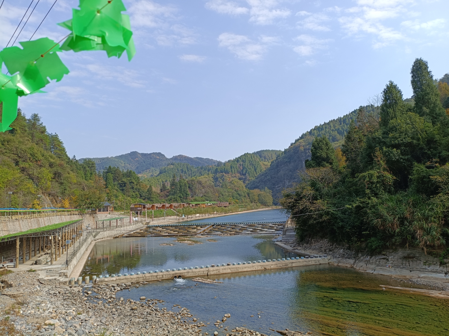 鱼鳞坝金碗水风光