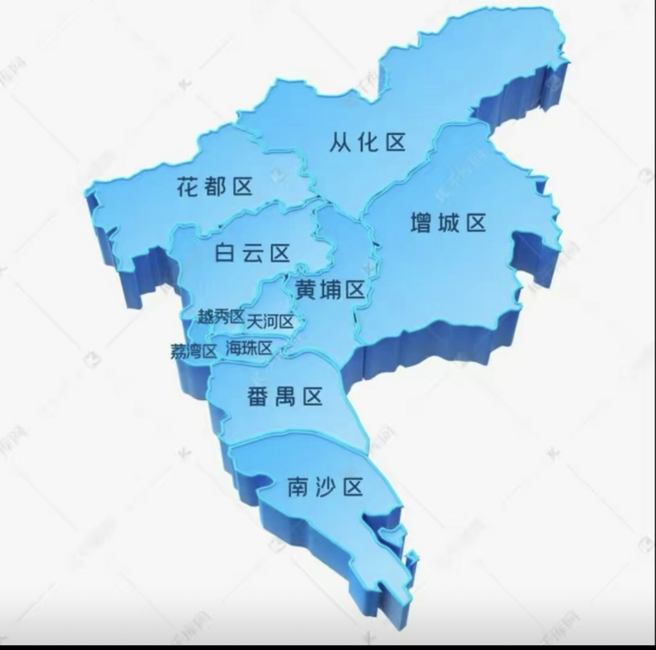 地图广州市图片