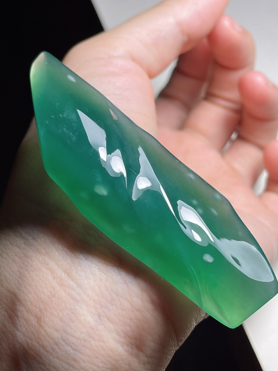 精品老蓝水飘雪花棉,冰感胶感水头十足,底子通透纯净,杠杠哒,尺寸74