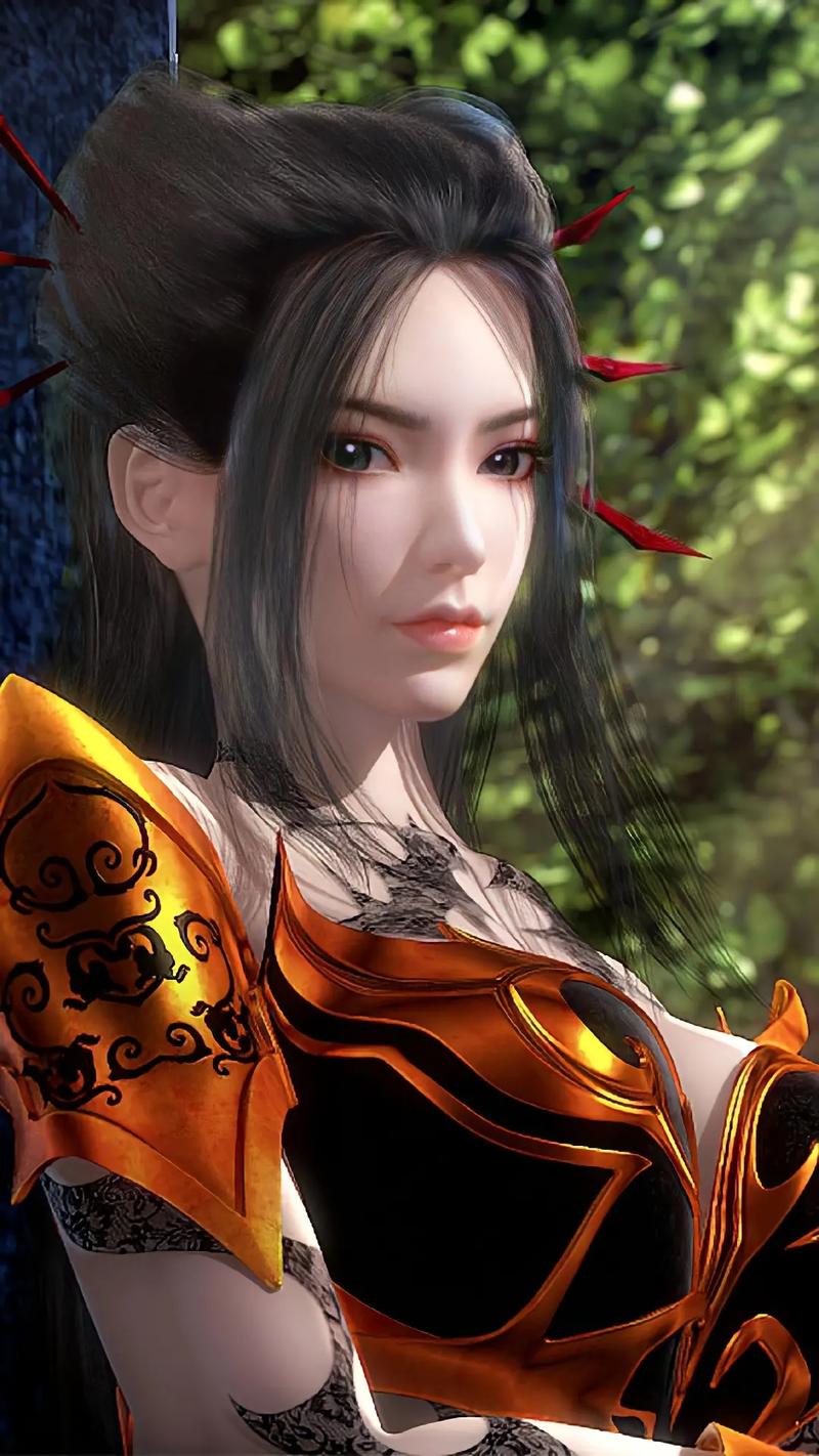 焰灵姬,国漫最美女主没有之一!#天行九歌#动态连更挑战