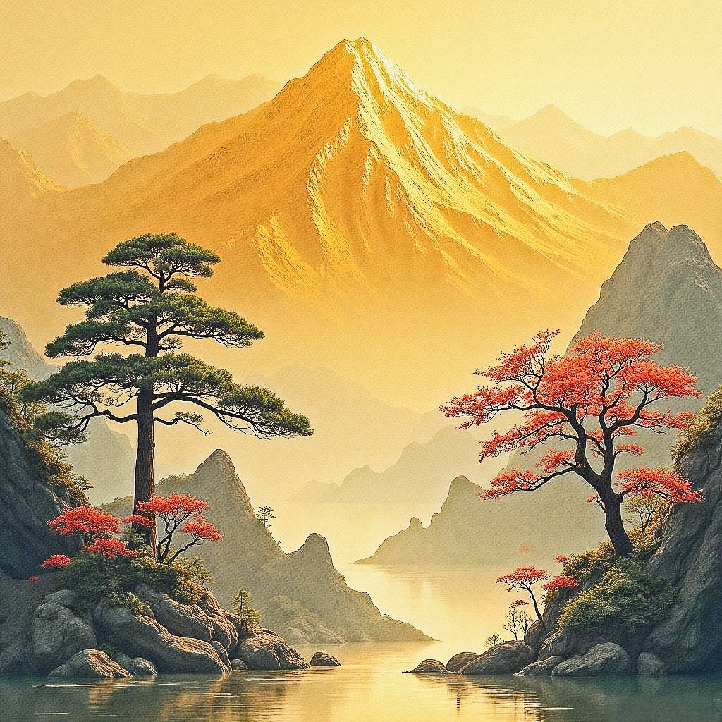 山主人丁水主财,福地生金,背有靠山,左右逢源