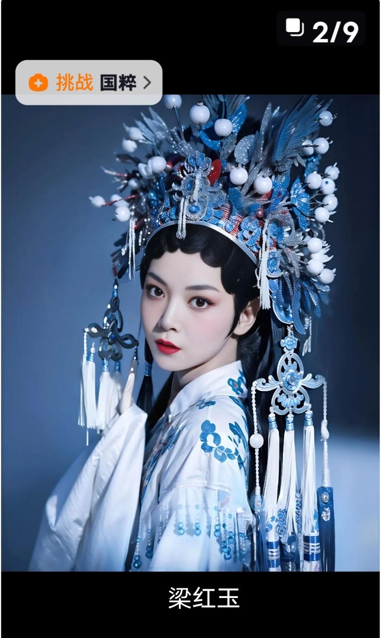 四大女将:花木兰,穆桂英,梁红玉,樊梨花 2.