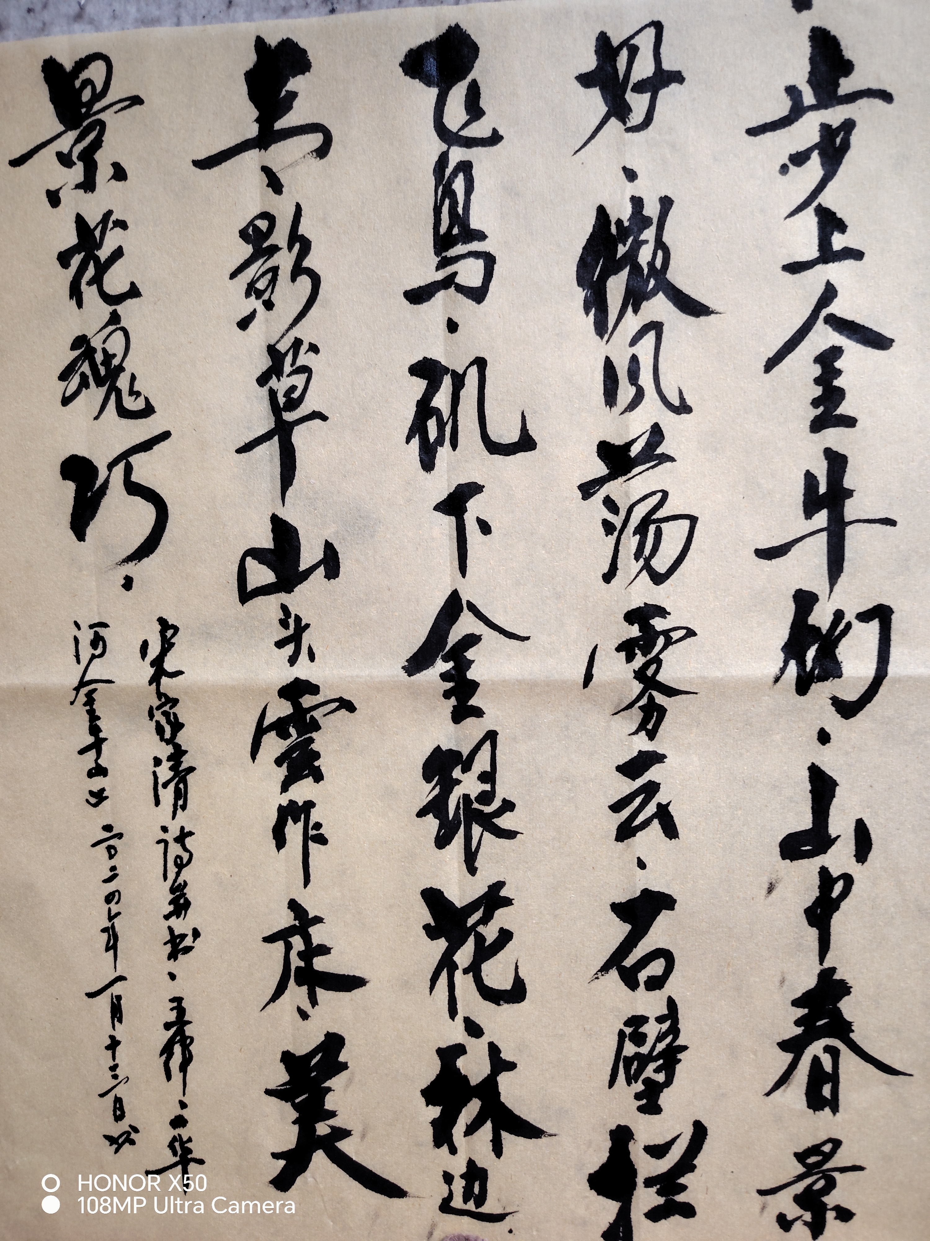 013:五律~《华河金牛山》            (宋家清) 步上金牛坳,山中春景