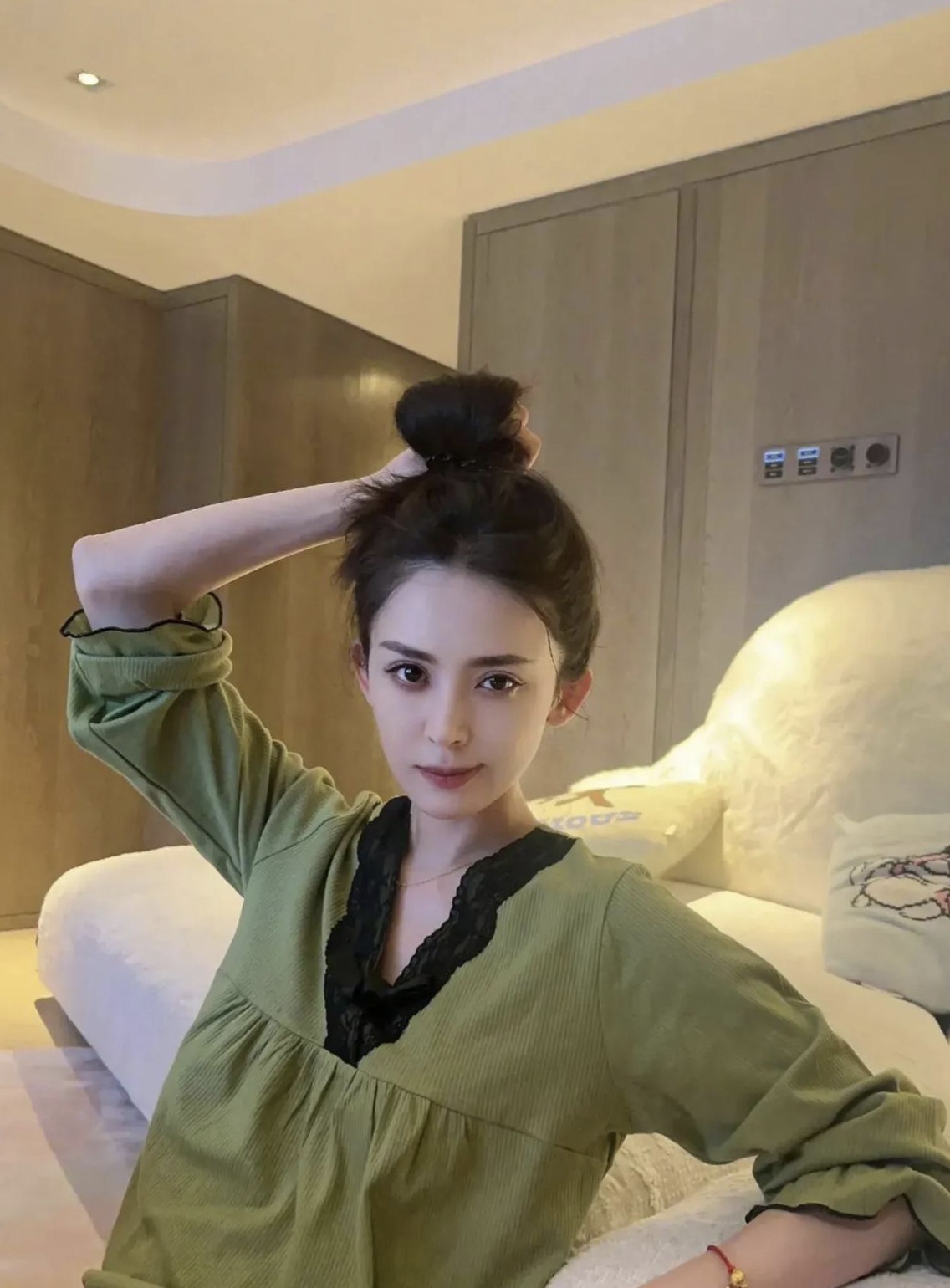 古力娜扎睡衣装,也好好看