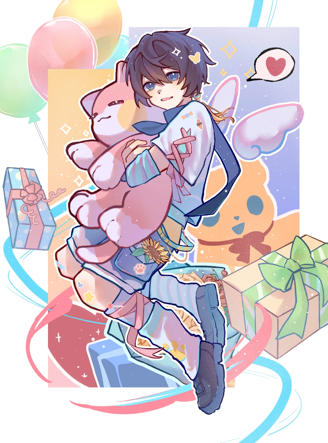 网名:在荆棘花园里被少爷扎死了 可以叫我天袅/loo/洛须言 性别:女