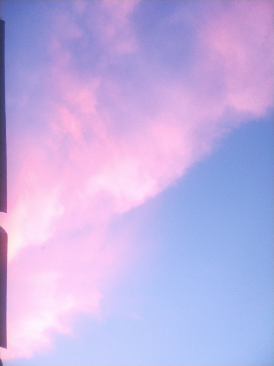 粉色的云在这边真的很少见