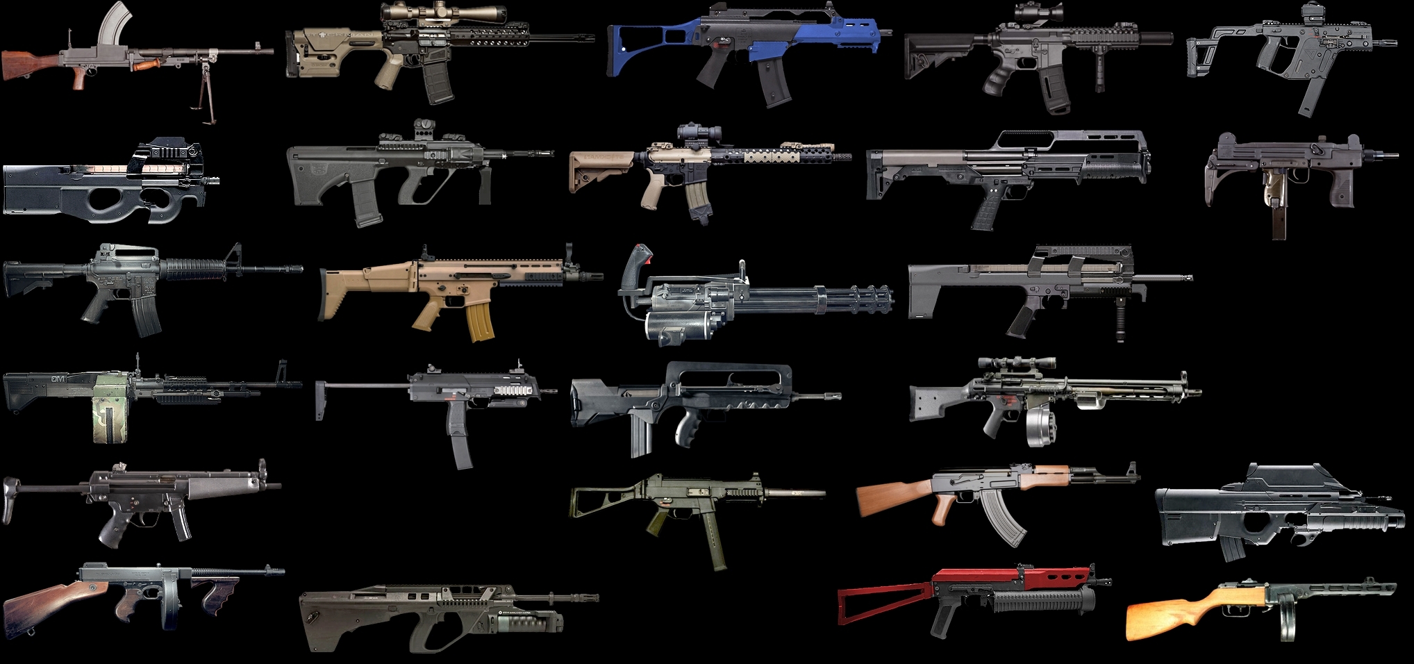 枪火工厂所有枪都在这里(来自解压枪火工厂的安装包)