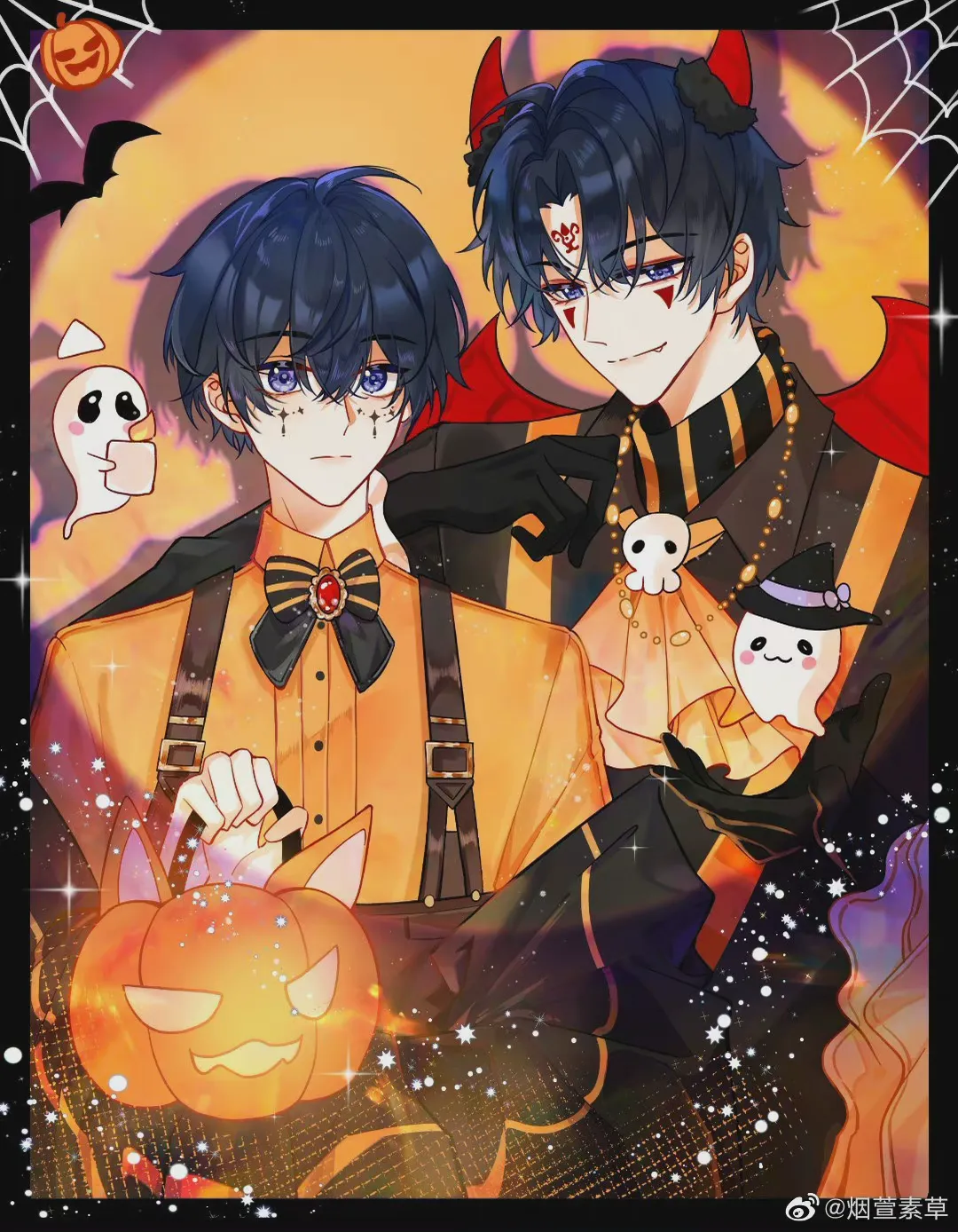 好爱这个画师画的朝俞啊#朝俞# #伪装学渣