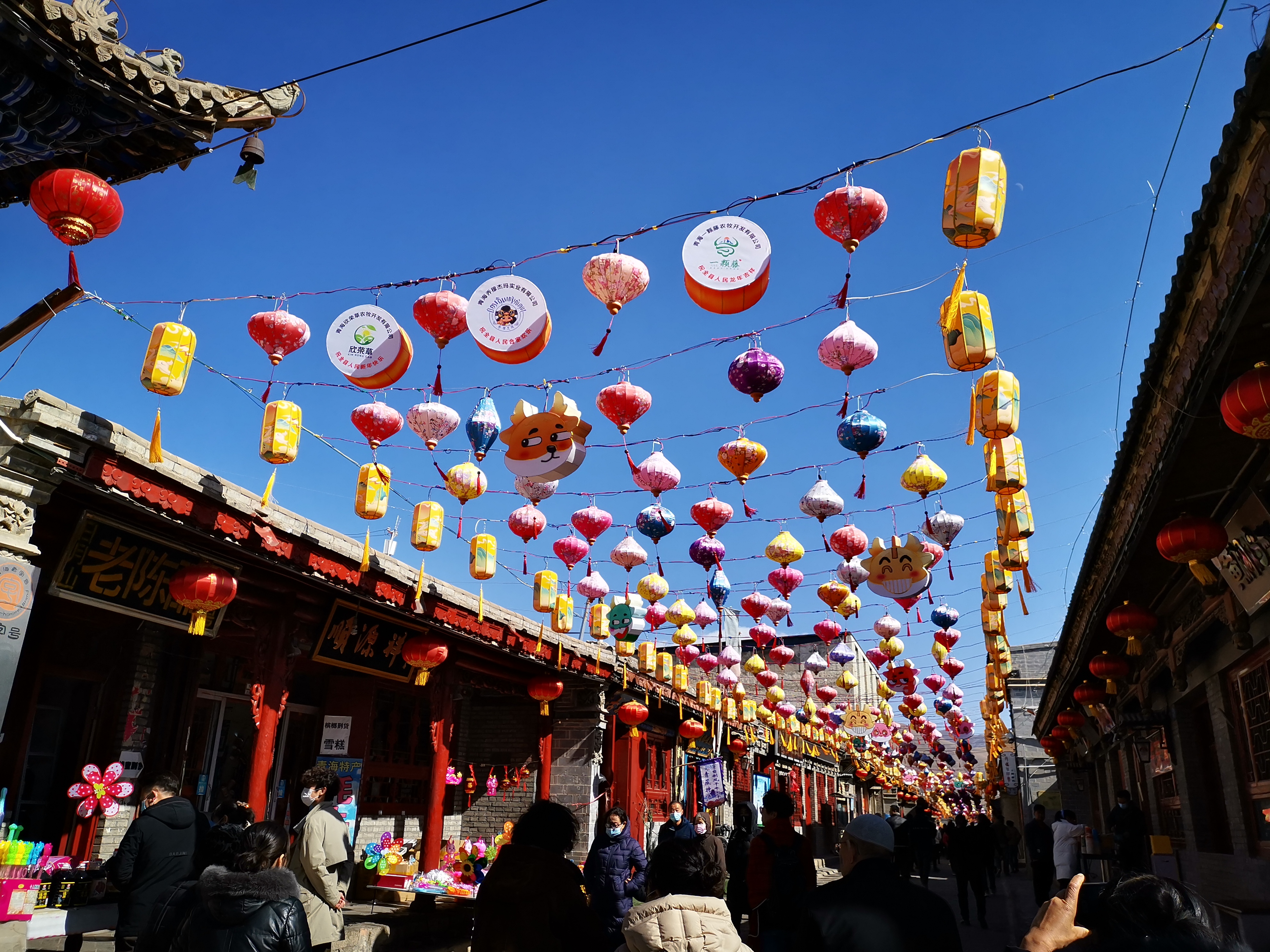 西宁丹噶尔古城双宁灯会