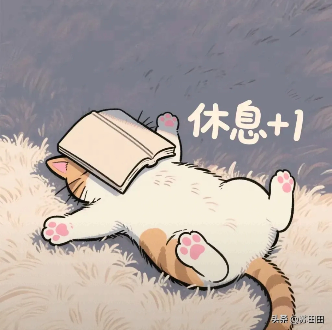 该吃饭就好好吃饭,该睡觉就踏踏实实地睡,别让这些不愉