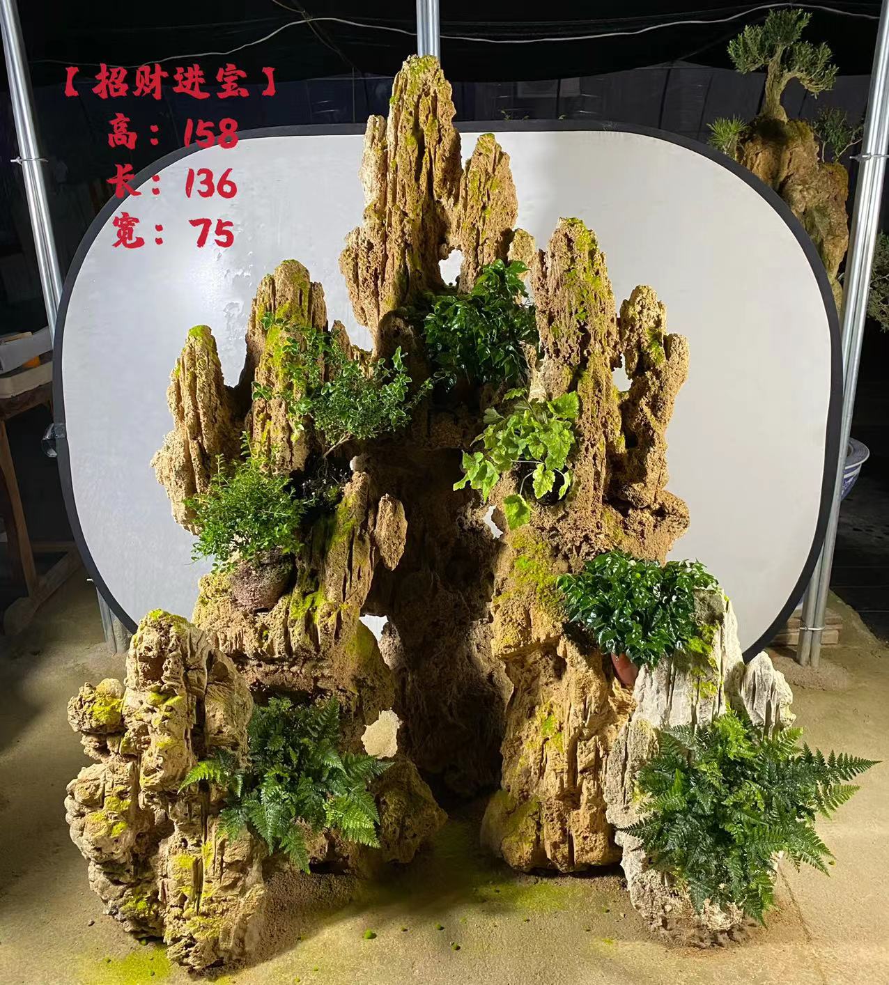 吸水石假山作品欣赏