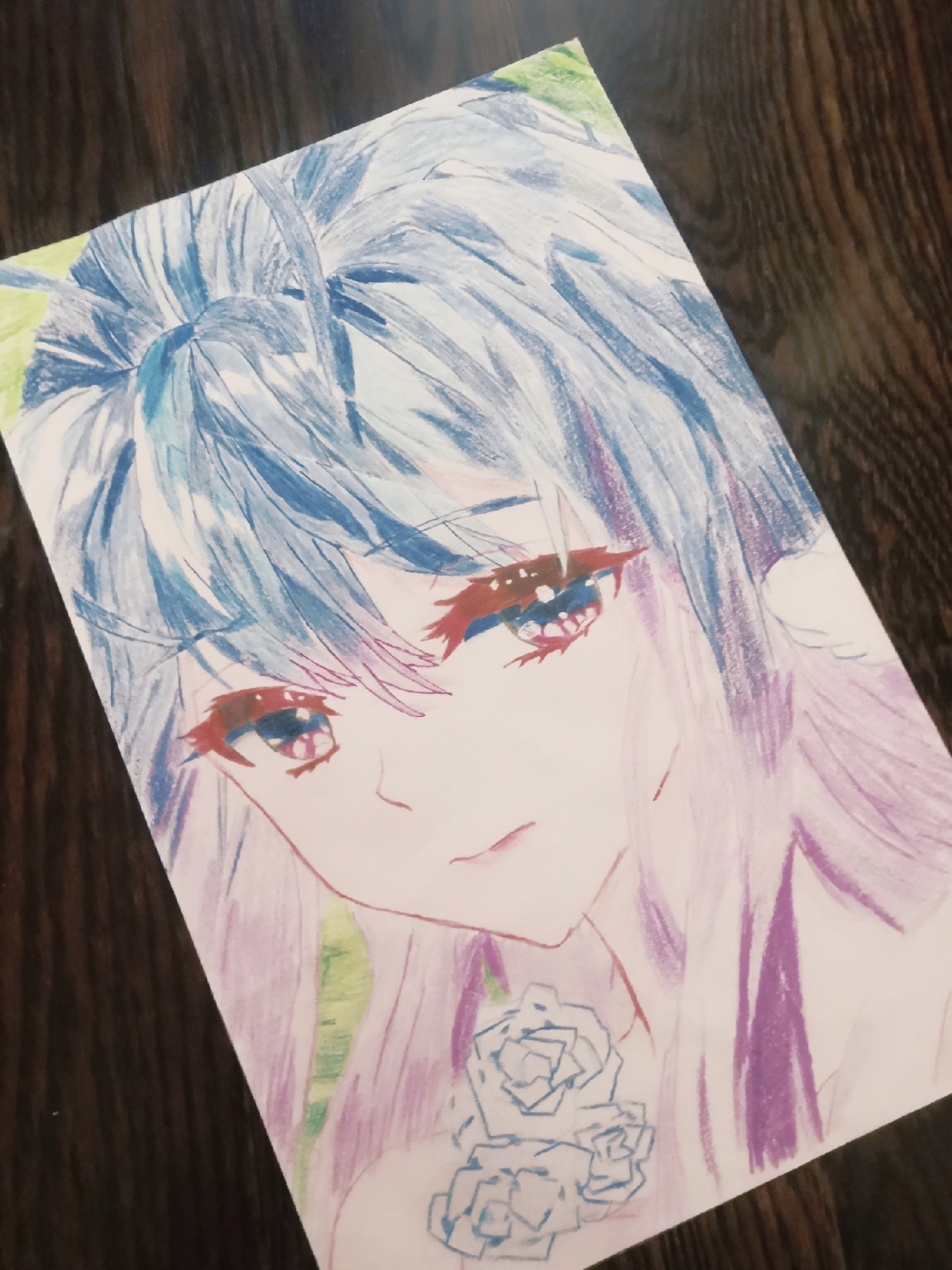 作者还是学生党,第一次画王冬儿,才画到一半还是半成品,画不好勿喷
