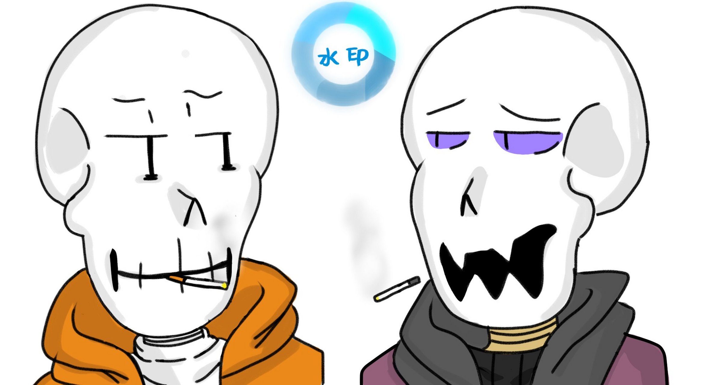 烟枪和财迷的鱼ing#传说之下