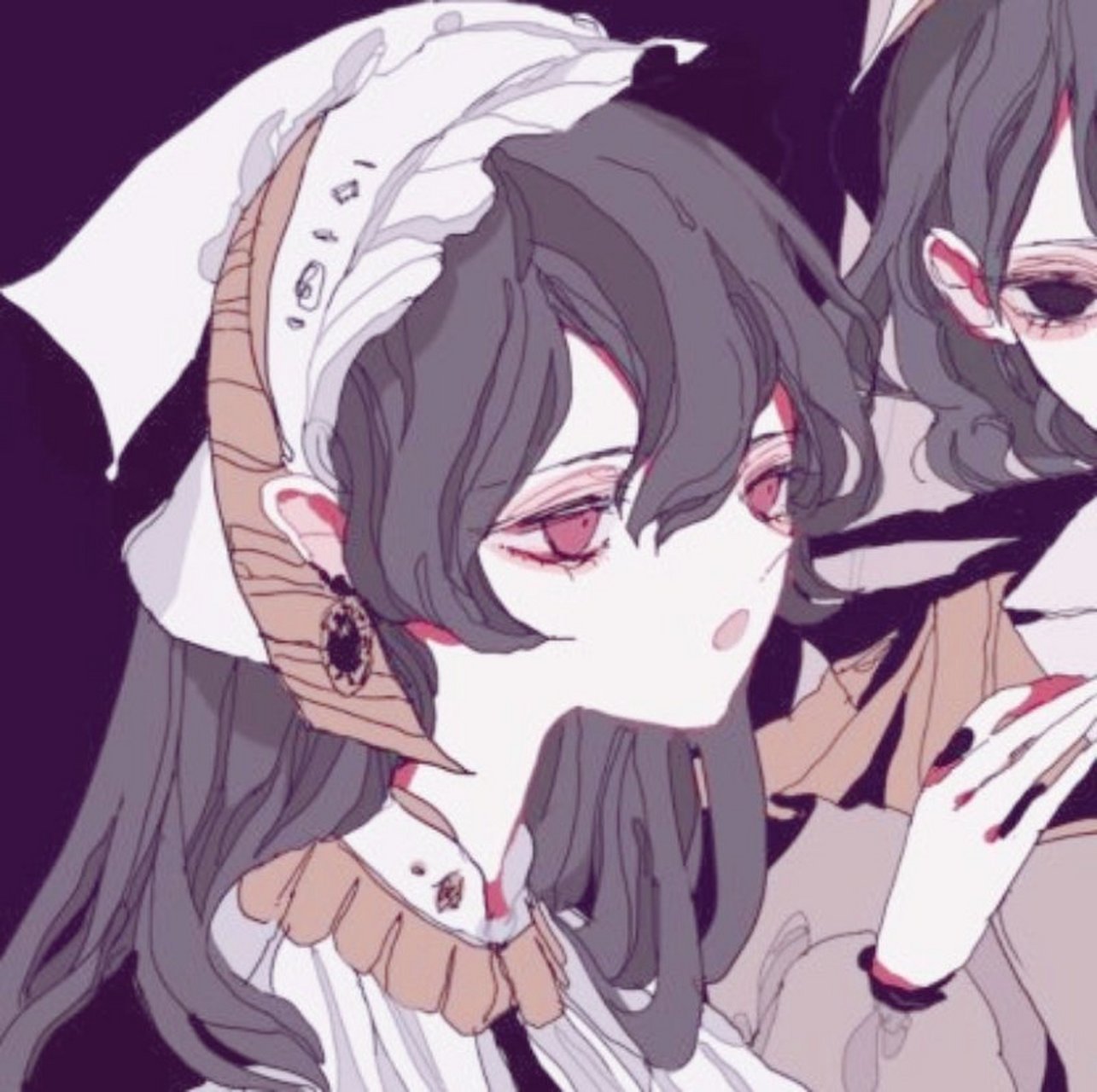 「三人闺蜜头像」 【微丧】