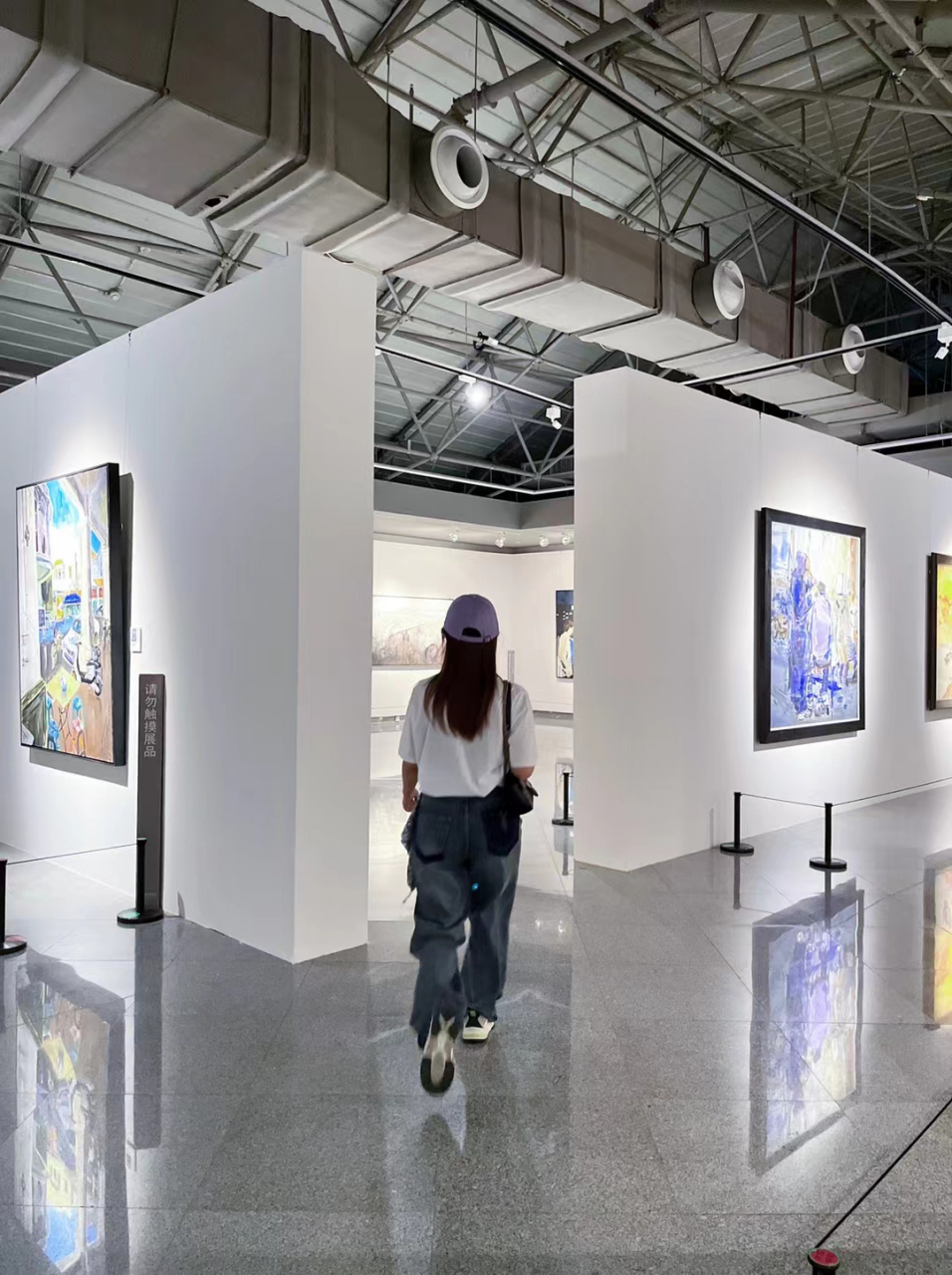 深圳关山月美术馆看画展