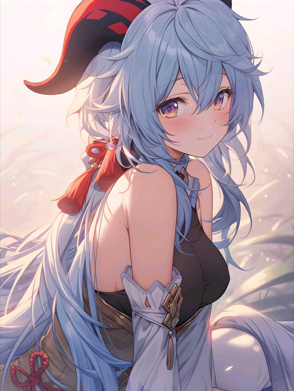 甘雨 好温柔,好喜欢99 #原神# #二次元美图