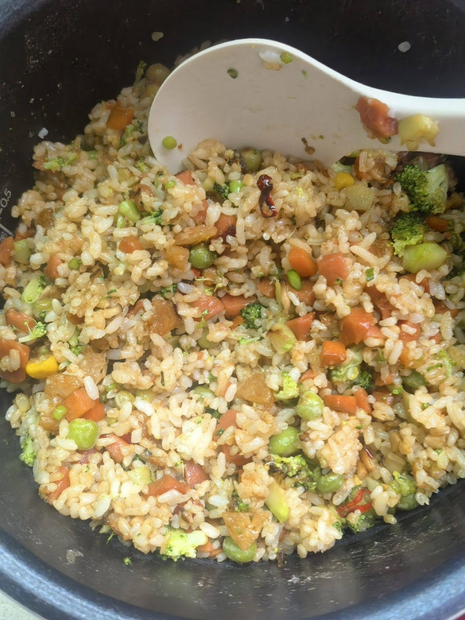 彩虹饭     儿子说想吃彩虹饭,今天就吃彩虹饭.