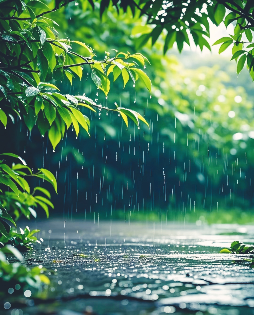 不知你檐下是否雨声潺潺?