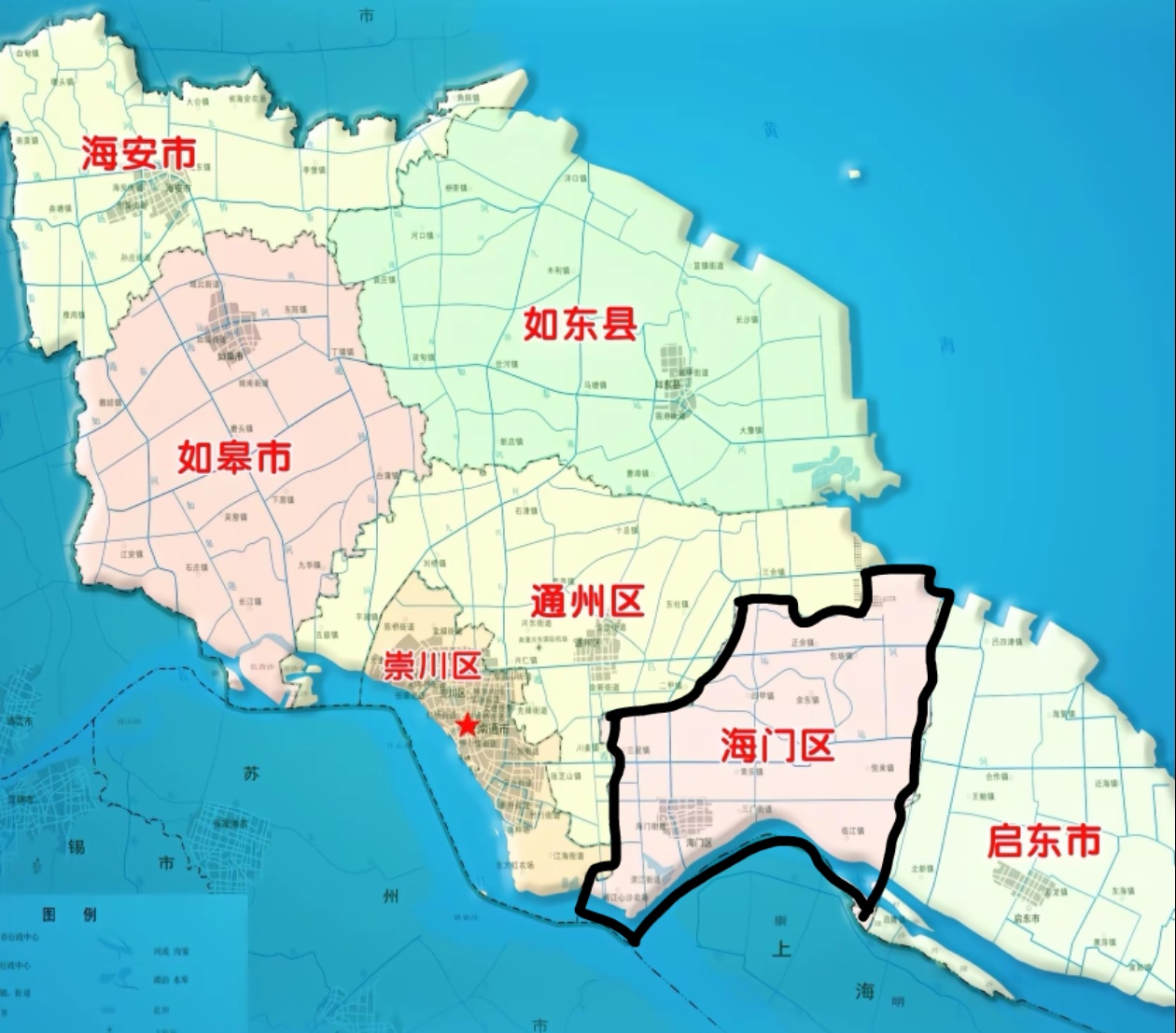 撤县设区这么多年,海门对南通的认可度还是那么低,几乎没有海门人会以