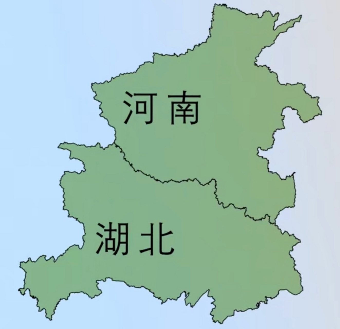 湖北有很多河南人,但是在河南鲜有湖北人,说明湖北发展还是比河南好不