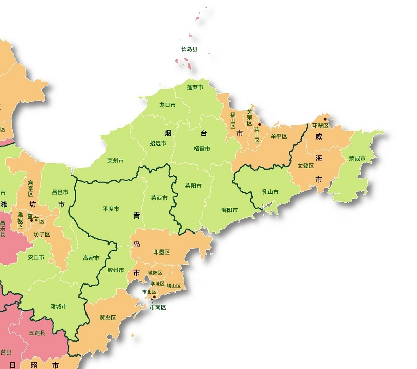 但烟台强烈反对,因为牟平靠近烟台市区,一旦划给威海,烟台就无法向东