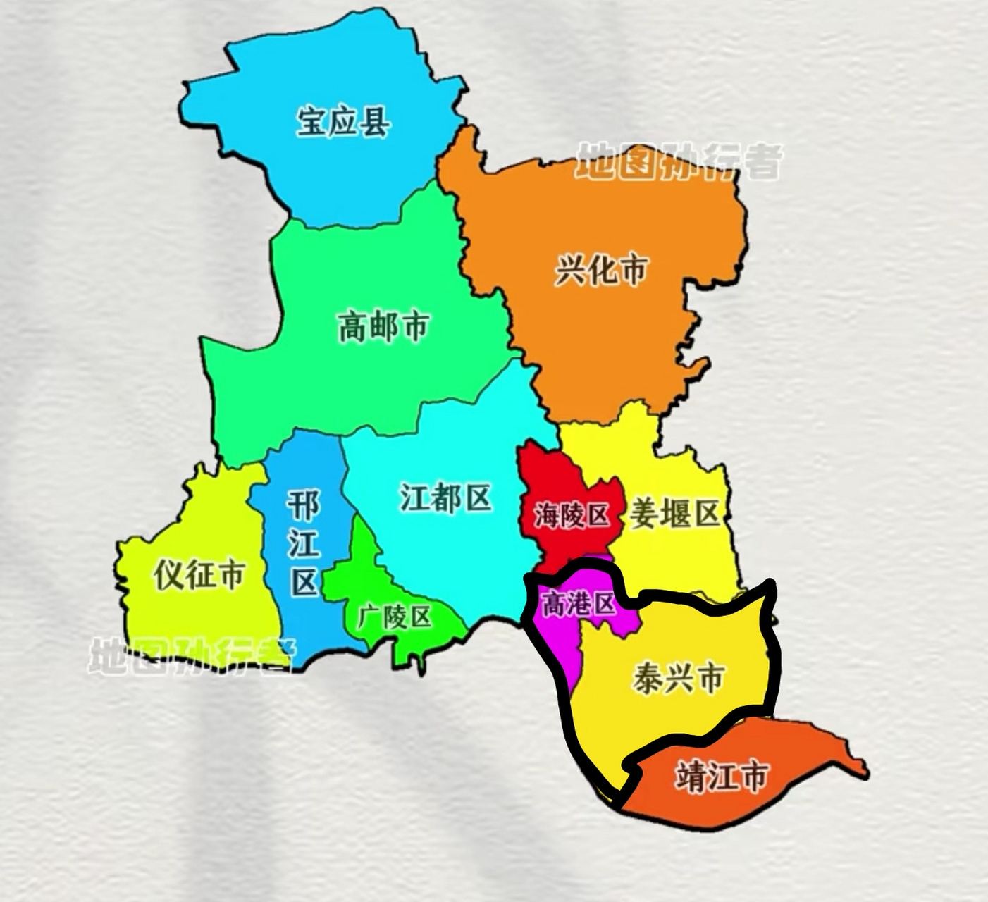 当年从扬州拆分地级市的时候,为什么会选择泰州,而不是泰兴呢?