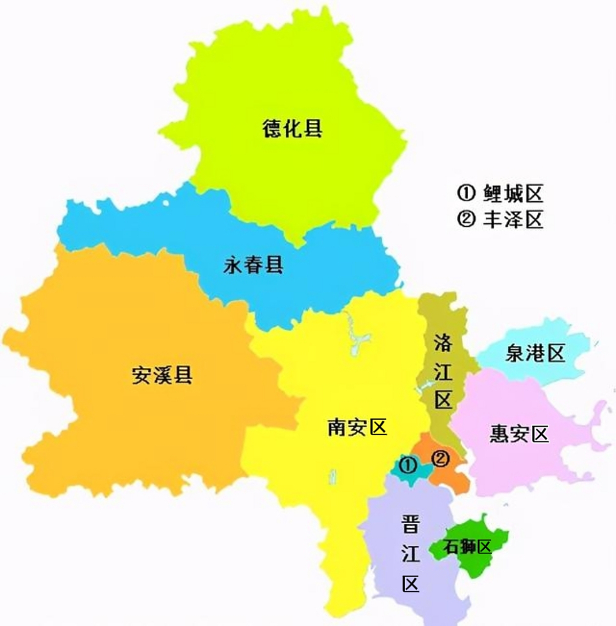 所有城市里区划改革最慢的就数福建的泉州市,堂堂人口第一大市,gdp