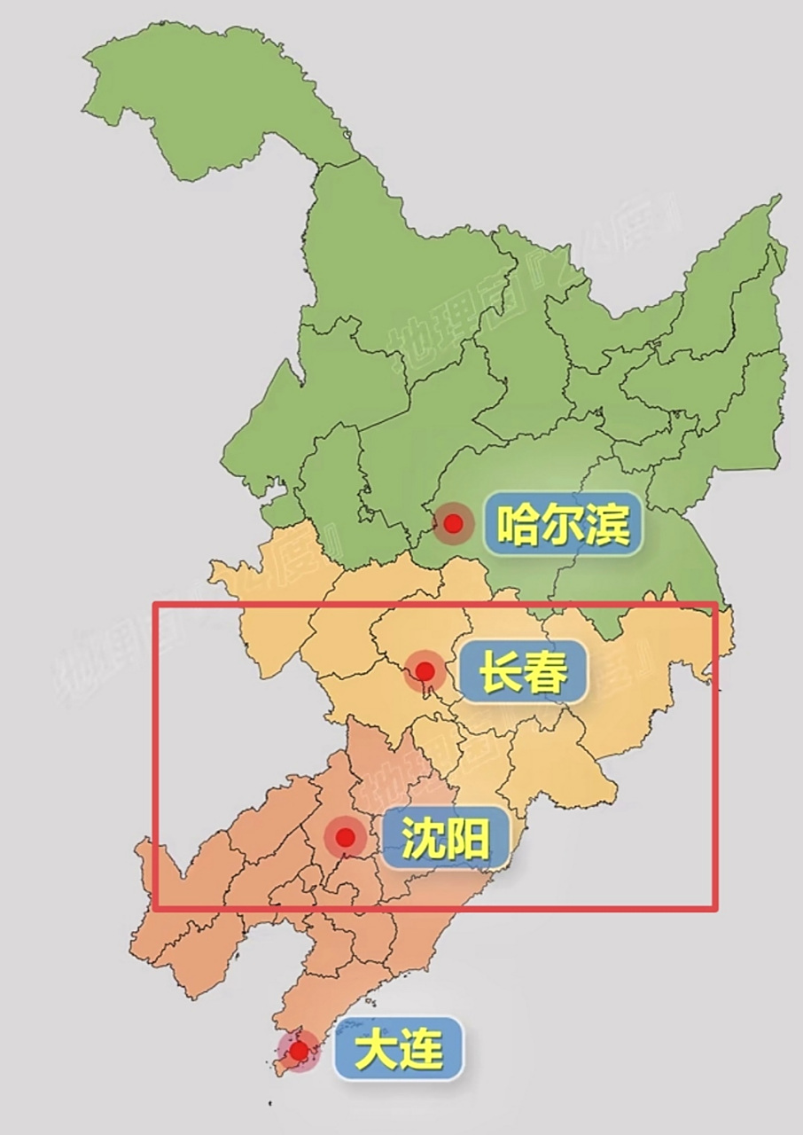 东北未来的中心之城一定会在长春和沈阳之间诞生,看地理位置就知道