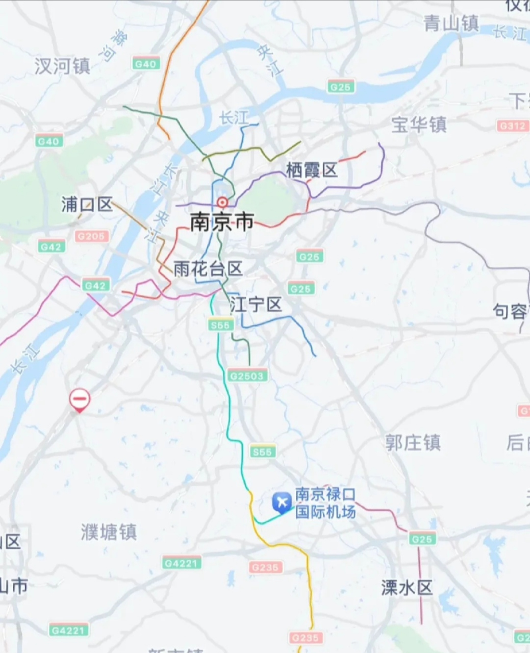 南京和杭州地铁网络对比图: 看了之后我才明白南京地铁里程为什么比