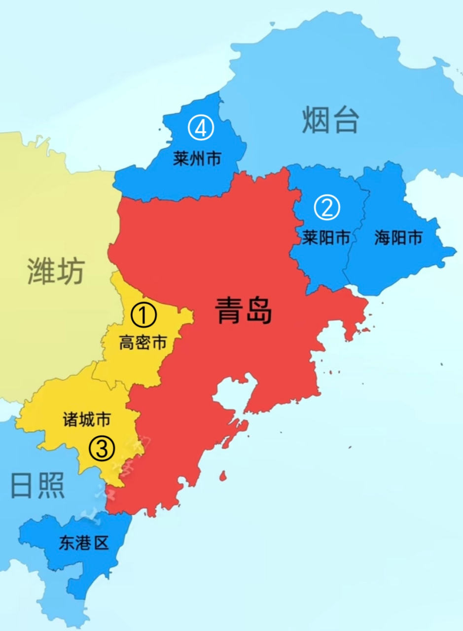 青岛做北方深圳,北方第二城只需四步走:①拿下高密,高密是整个山东与