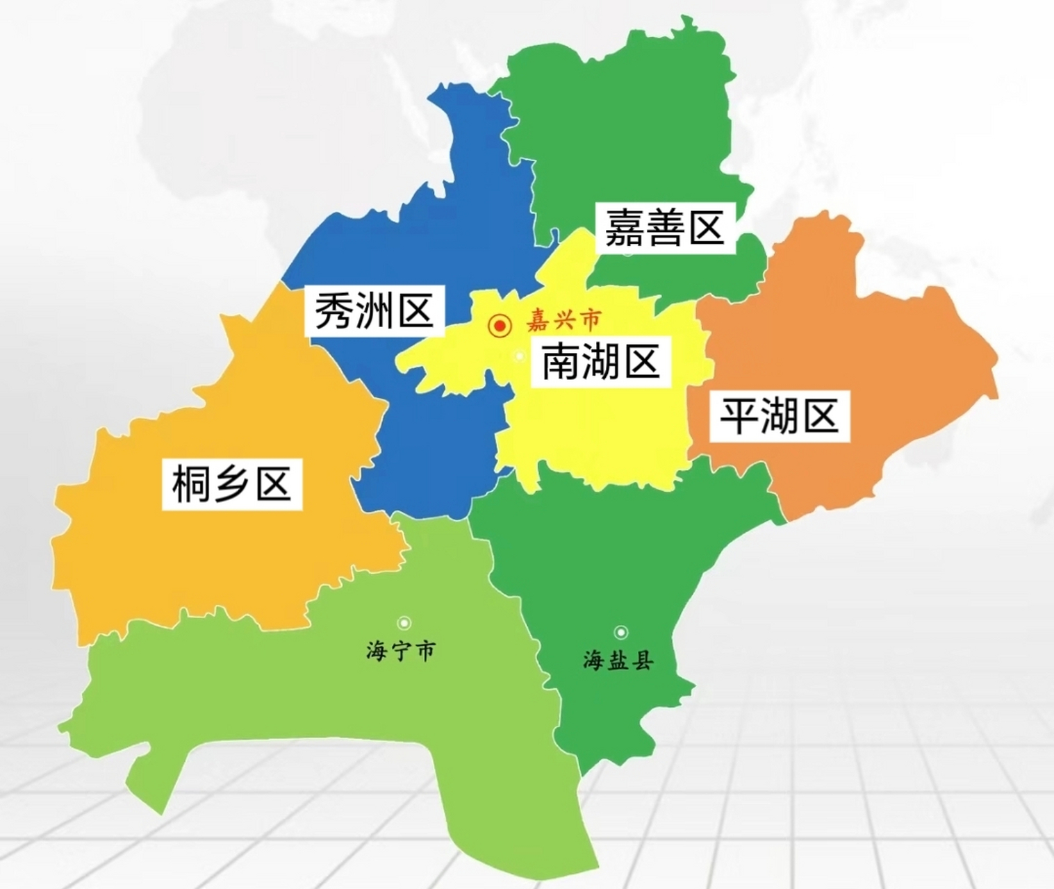浙江嘉兴位置地图图片