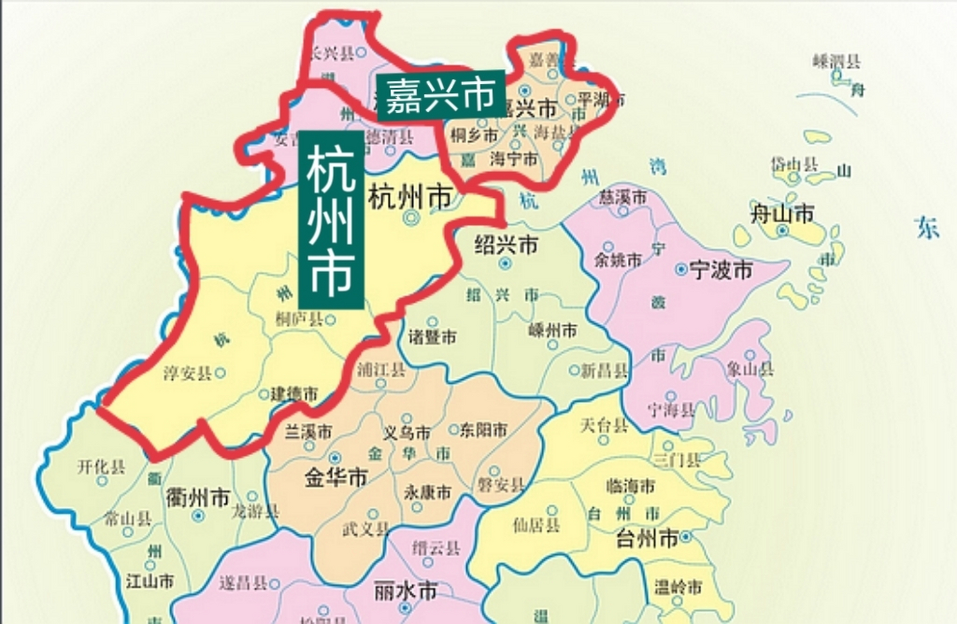 湖州城区地图图片