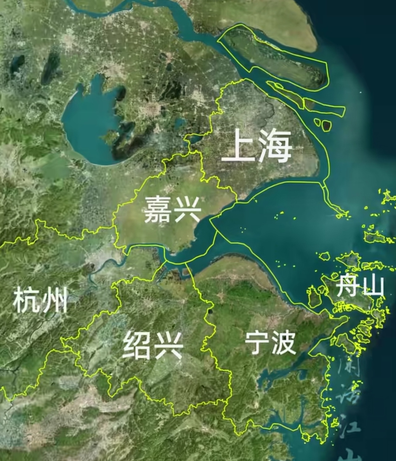 浙江与上海是竞争关系,江苏与上海是合作关系某种程度也是顺从关系.