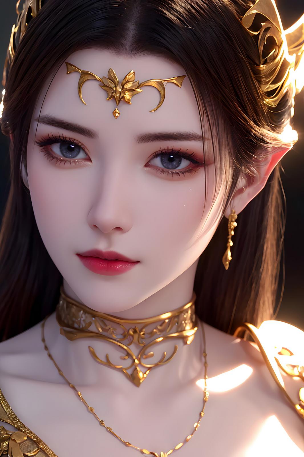 霸气女王绝美美杜莎#由ai生成图片# #美图# #斗破苍穹