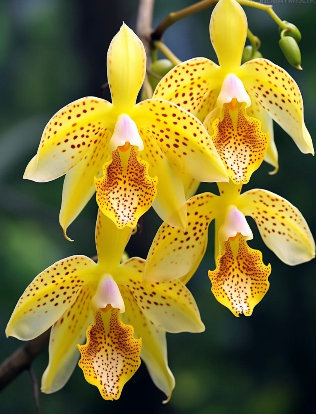 这也是热带兰花,送给各位陪你一起用下午茶呗!