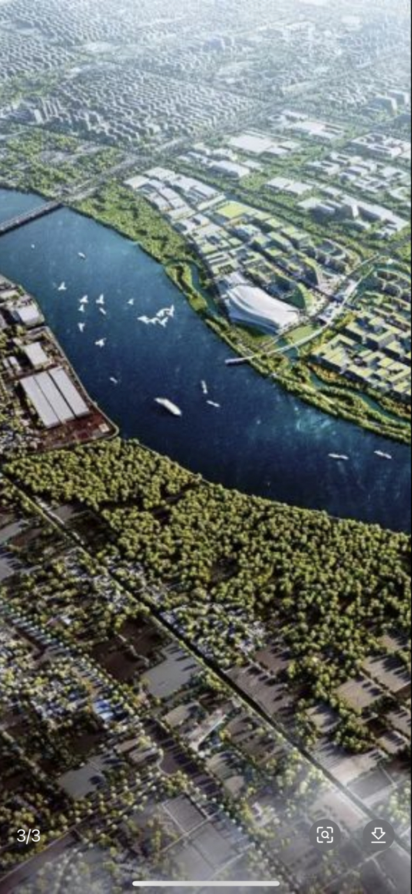 【紫竹高新区】 位于上海市外环外,闵行区东南部,两面环绕上海的母亲