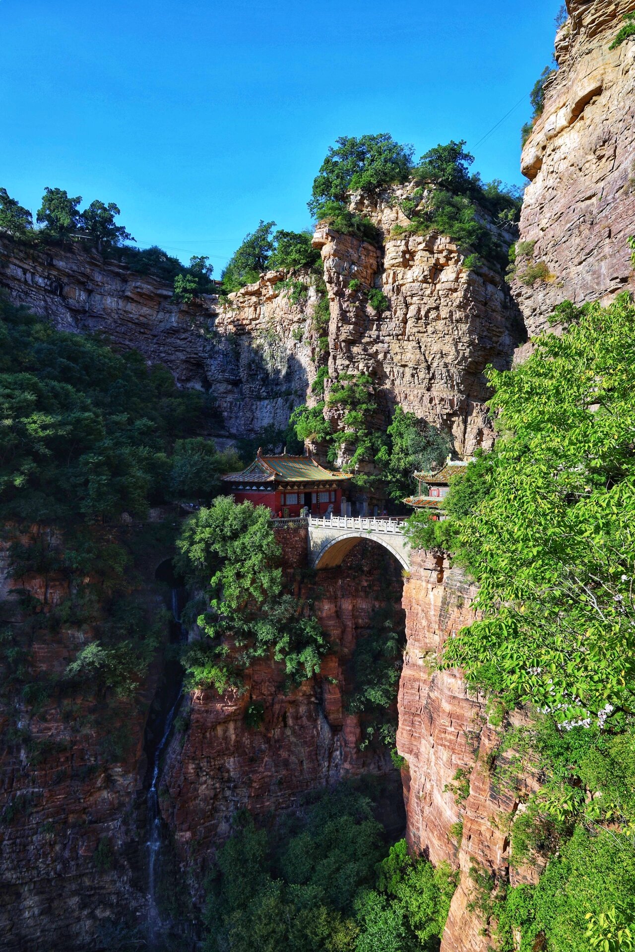 井陉县苍岩山镇图片