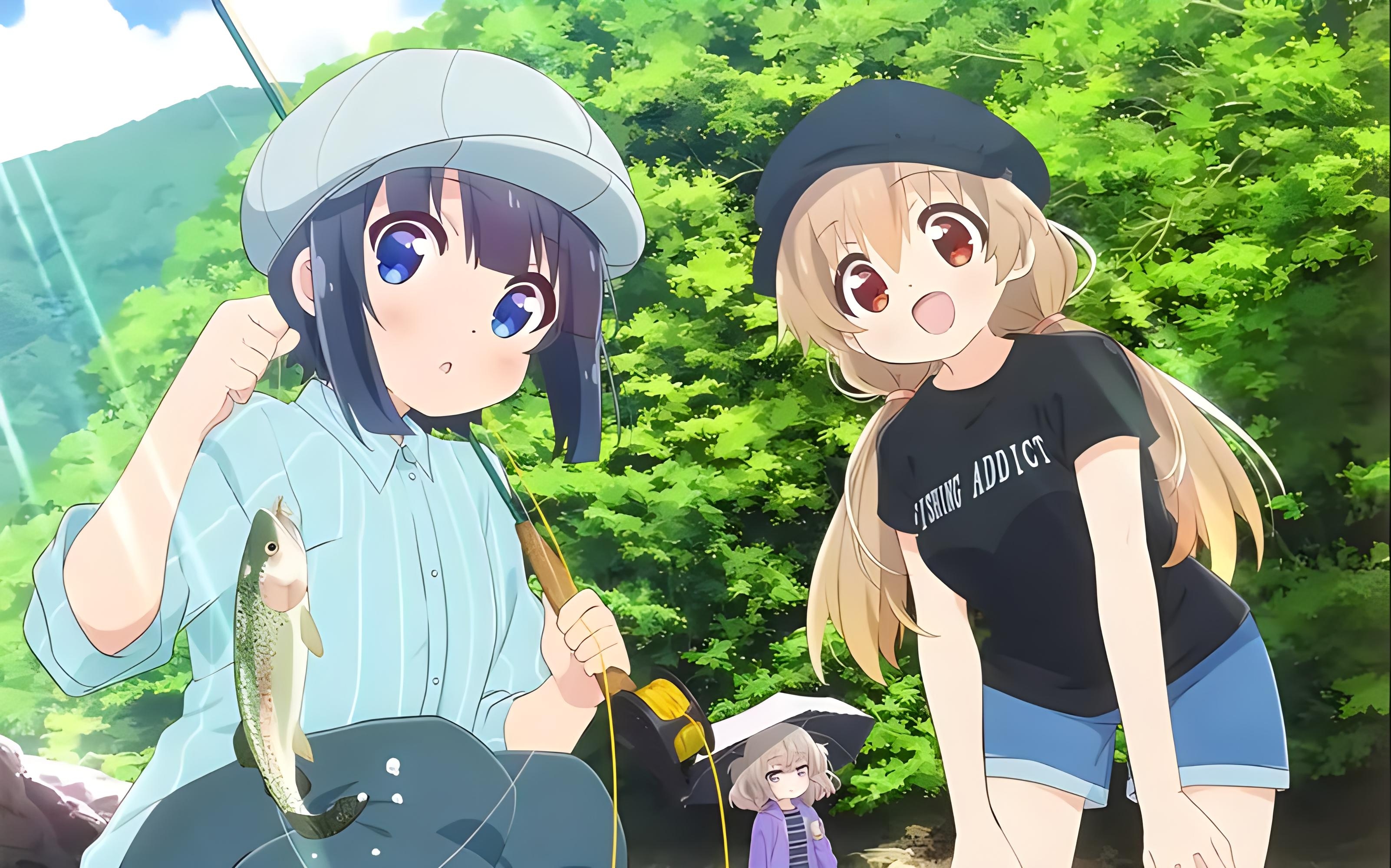 钓上心中的宁静,女孩的钓鱼慢活动漫,带你体验不一样的休闲时光!