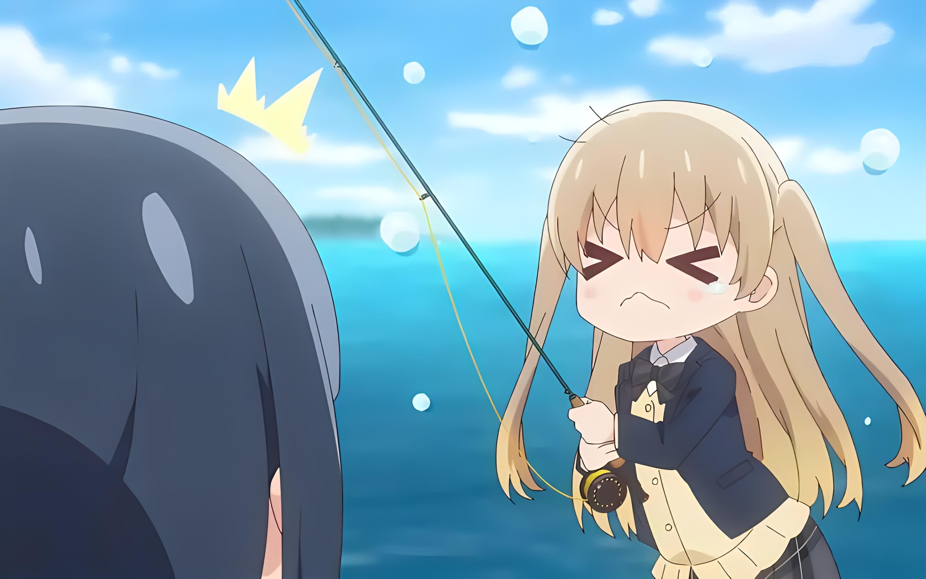 钓上心中的宁静,女孩的钓鱼慢活动漫,带你体验不一样的休闲时光!