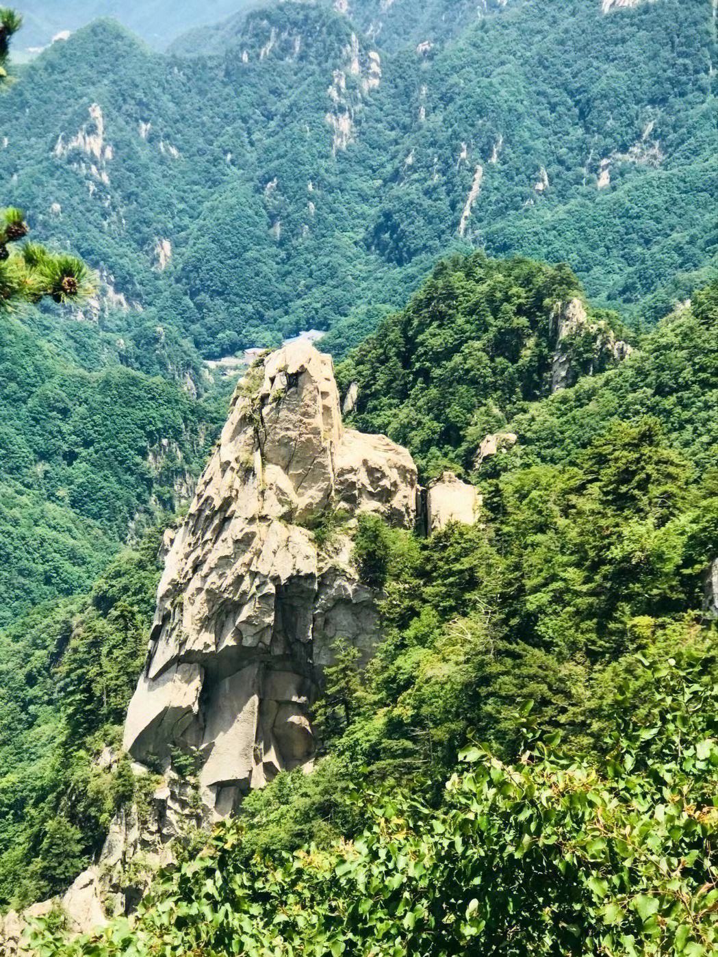 平顶山尧山风景区图片