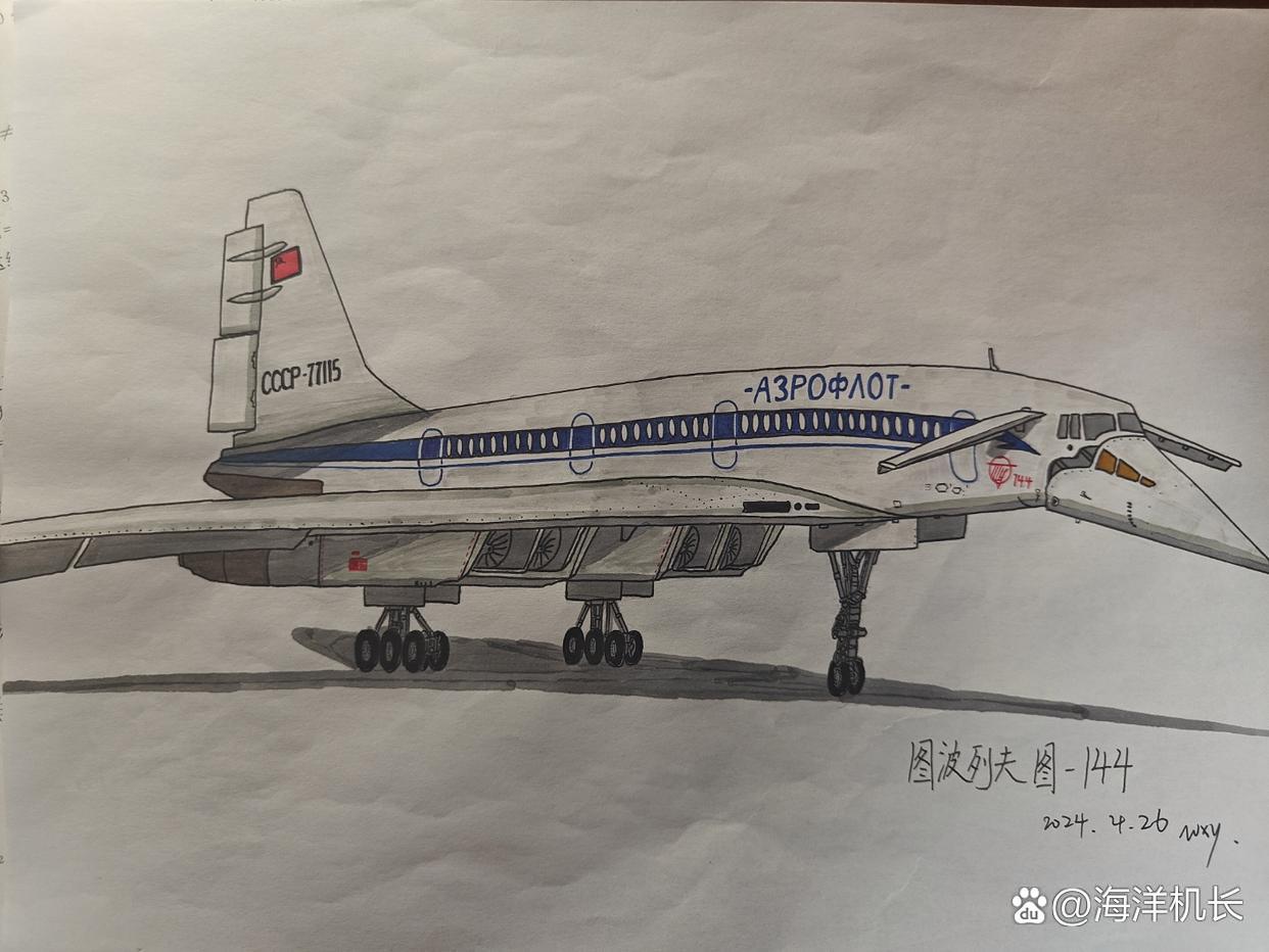 航空飞机绘画一等奖图片