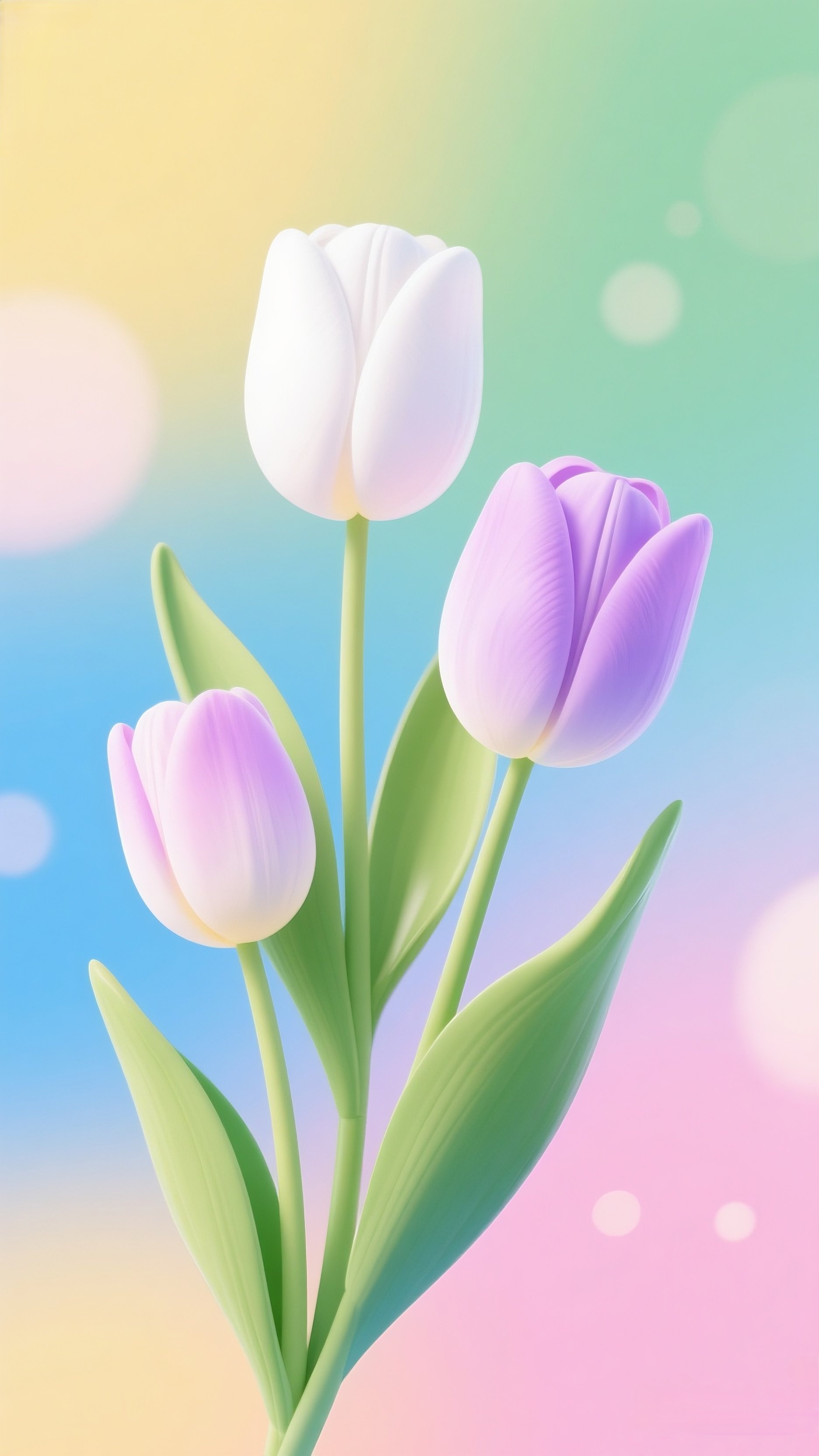 换上这张萌萌哒花朵壁纸,让你的小屏幕也美美哒~