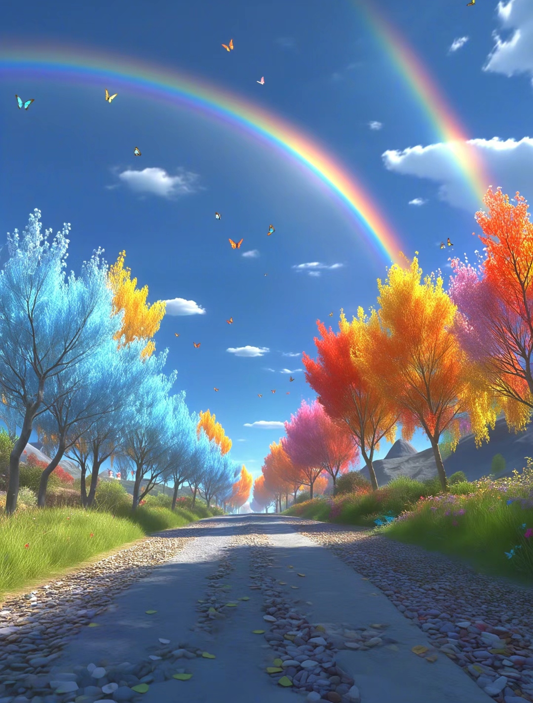 人生路上繁花似锦!