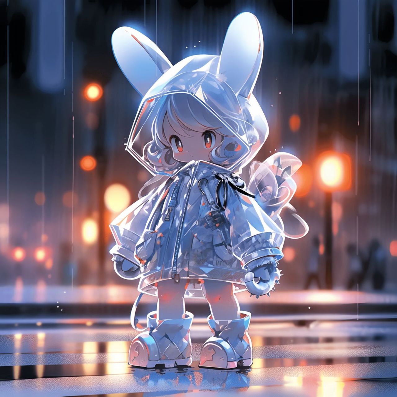今天的雨声如琴韵,每一滴都拨动我的心弦.