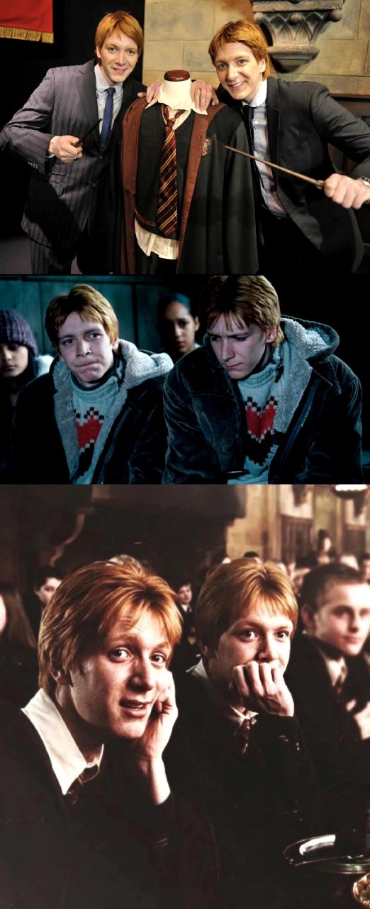 韦斯莱是我们的王95 好喜欢《哈利波特》中的双胞胎兄弟[温暖][温暖