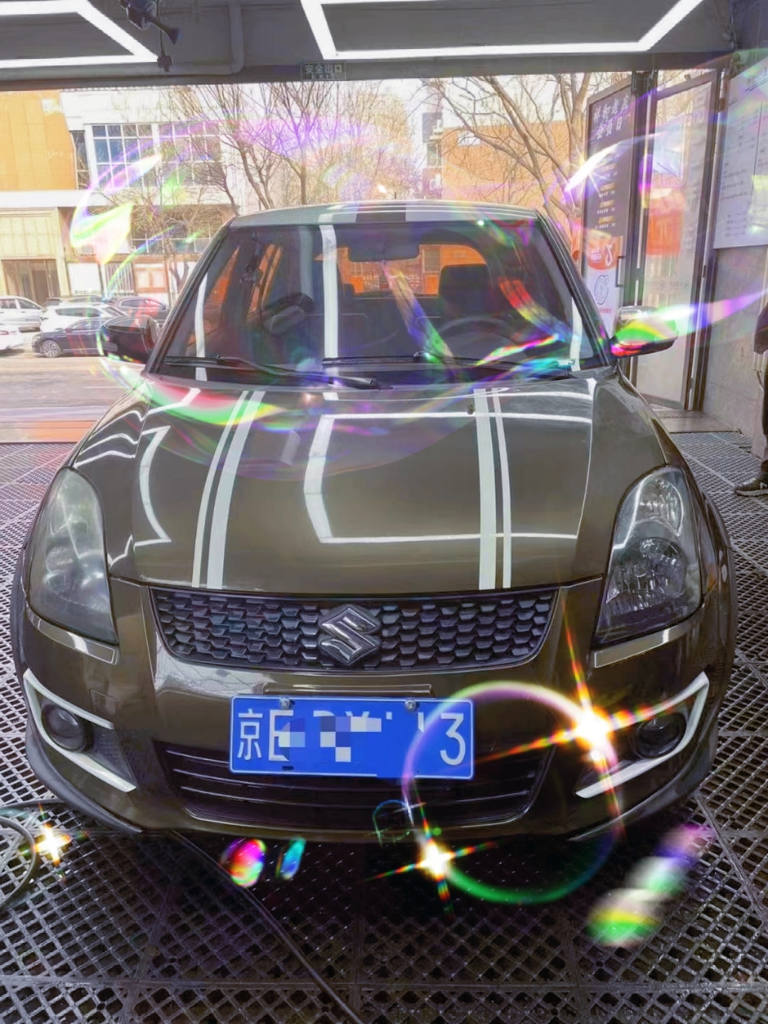 14年铃木雨燕1.5自动高配,全车原版原漆车况非常好没有事故毛病.