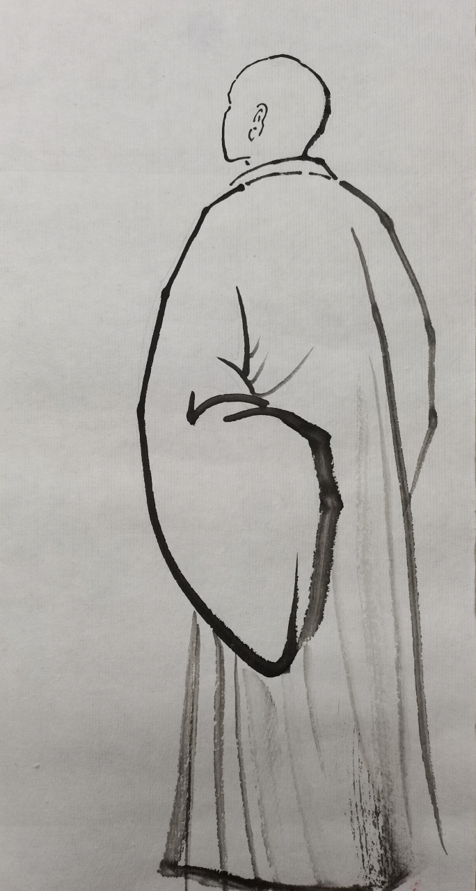 吴大恺禅意画#吴大恺#娱乐最前沿